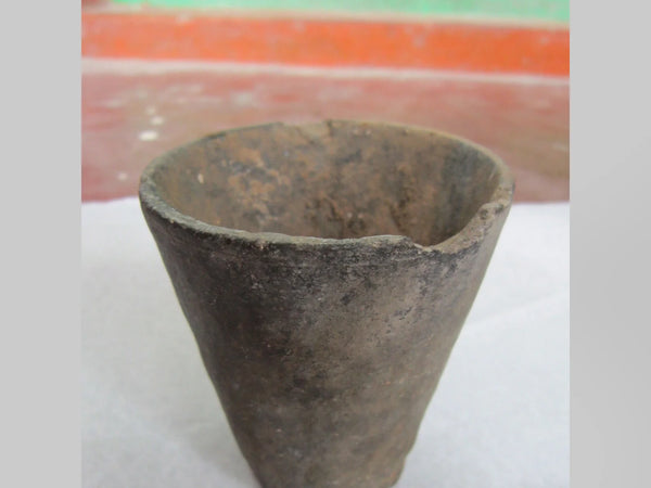 Water glass used by Srila Rasikananda Prabhu