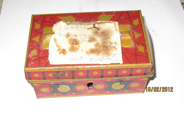 Colour Printed Tin box (Small) of Thakur Bhakti Vinod Thakur.