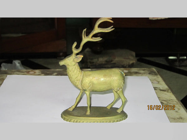 Metal Deer gifted to Srila Bhakti Siddhanta Saraswati Goswami Prabhupada, Year 1934