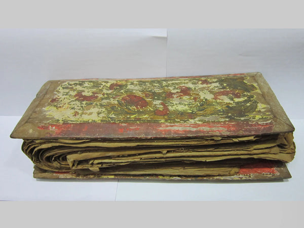 Painting of Sristi Lila with Wooden Frame designed as per direction of Srila Bhakti Siddhanta Saraswati Goswami Prabhupada.