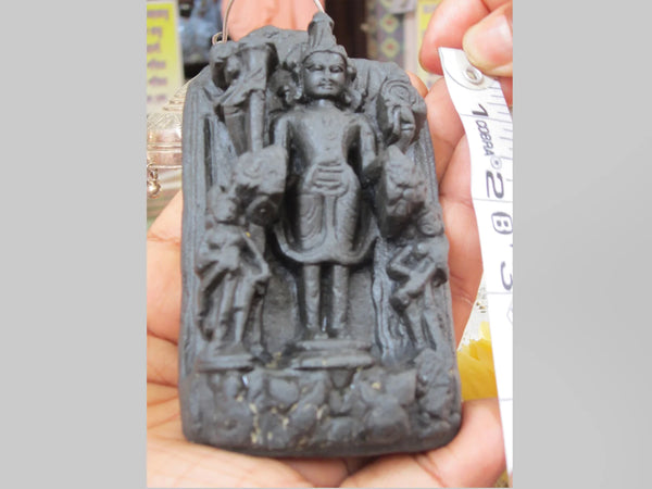 Adhaksaja, Vishnu Vigraha worshipped by Jagannath Mishra & Sri Chaitanya Mahaprabhu found at Jogpith Temple, Mayapur at the time of laying foundation of the Temple. 13 June, 1934.