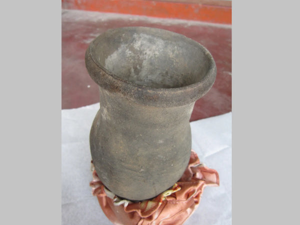 Clay Pot used by Srila Rasikananda Prabhu
