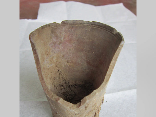 Water glass used by Srila Rasikananda Prabhu